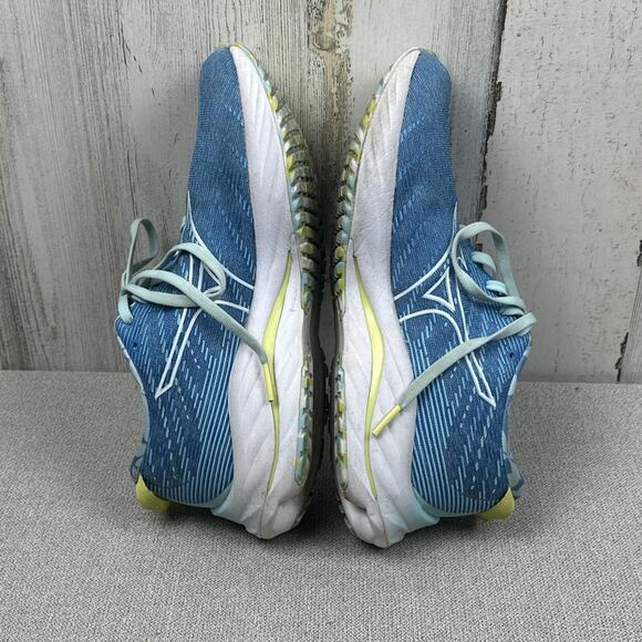 Mizuno Women’s ROXY Wave Rider 26 411386 AZ00 Blue Running Shoes Sneakers Sz 7 - Picture 15 of 16